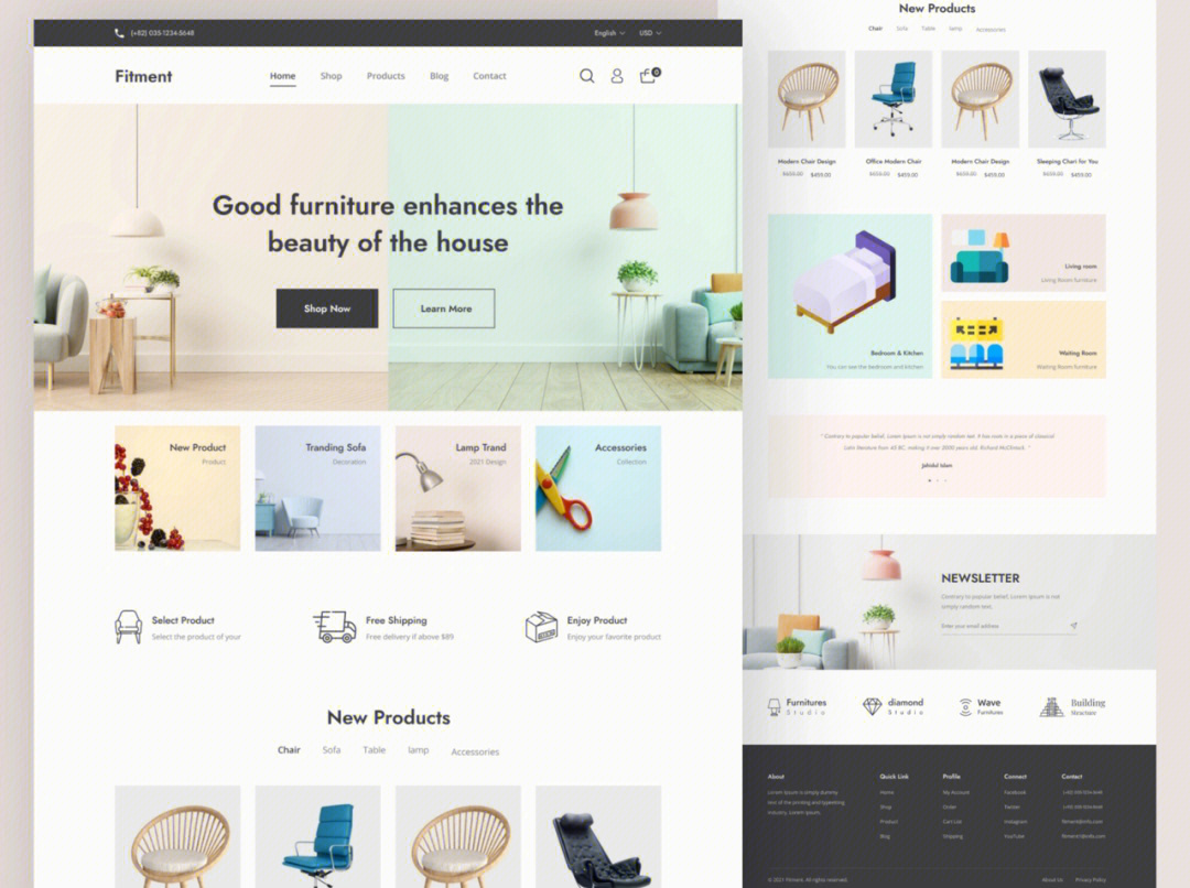 打造極致體驗 現(xiàn)代家居網(wǎng)站界面設計核心要素與趨勢解析